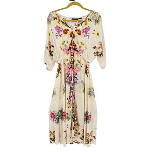 Tolani Collection Thalia Floral Button front maxi Dress XS